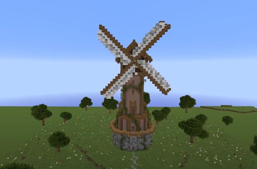 Comment Faire Un Moulin Vent Sur Minecraft Journal Actuel